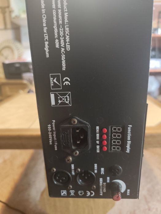 Efekt świetlny LED Ibiza light L8SCAN