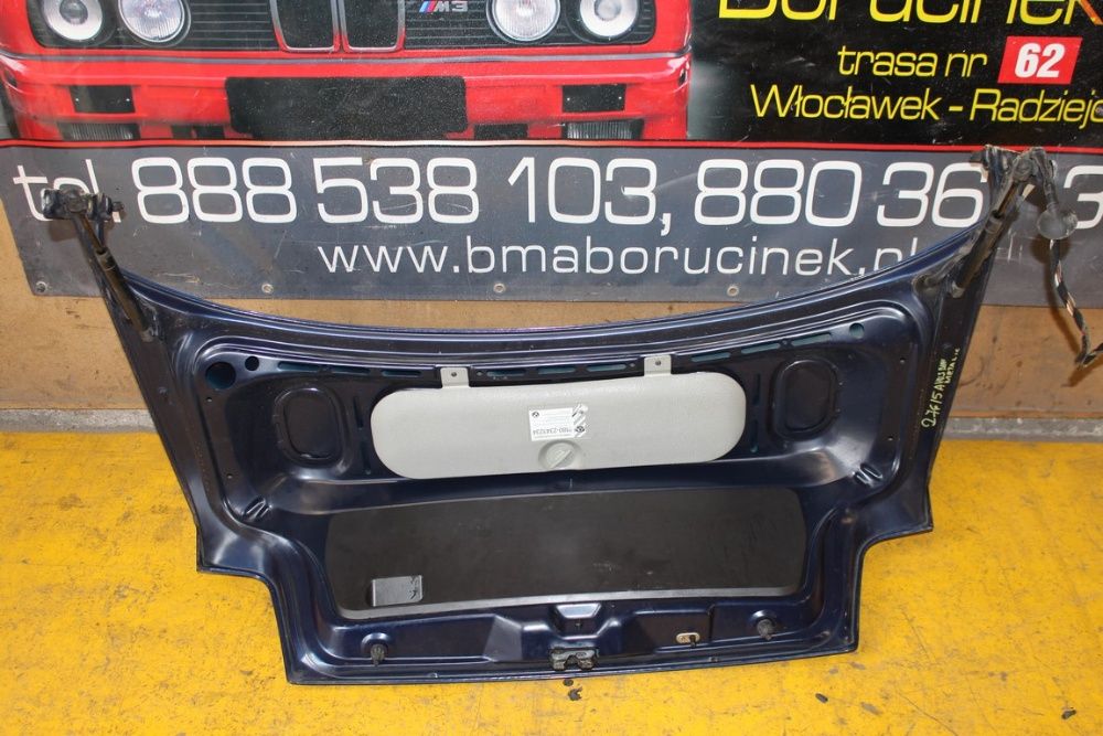 BMW E36 Compact Sedan Klapa Tył Tylna Pokrywa Bagażnika Części BMA