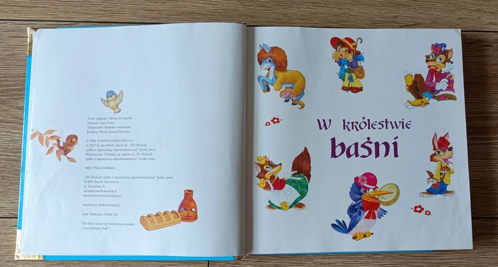 W królestwie baśni. Książeczka z oryginalnymi bajkami dla dzieci
