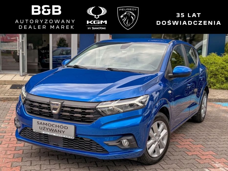 Dacia Sandero Niski przebieg, Kamera cofania,