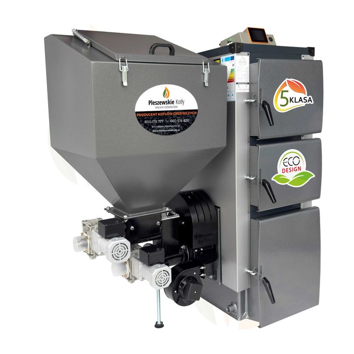 Kocioł z Podajnikiem na Pellet 15kW 5 klasa Piec Ekodesign Dotacja Eko