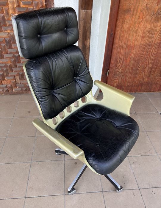 Giroflex Martin Stoll fotel do biurka space age. Lata 70-te