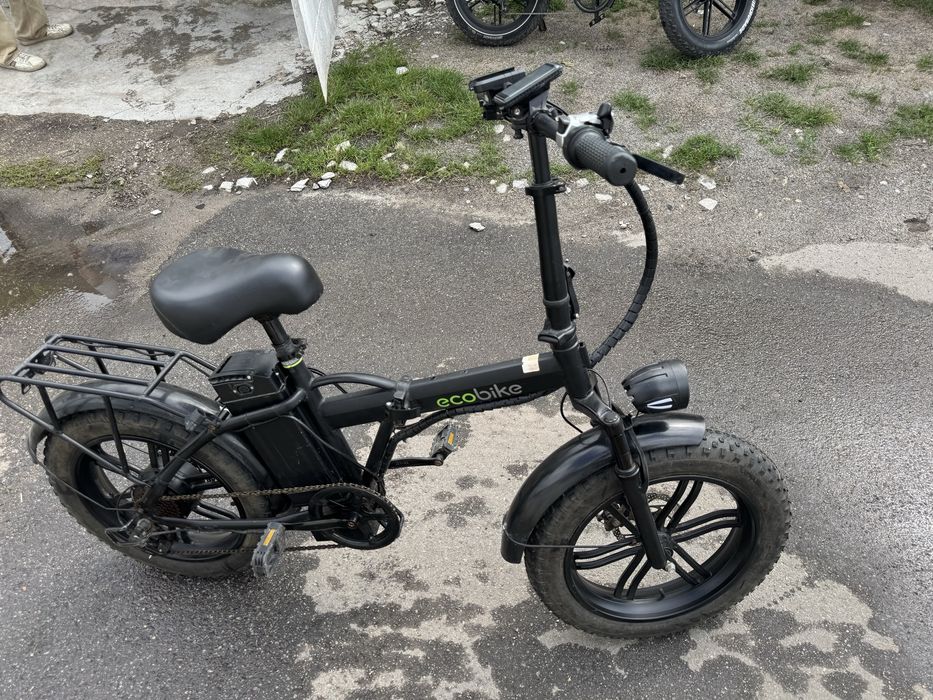 Электровелосипед складной ecobike. 1000w
