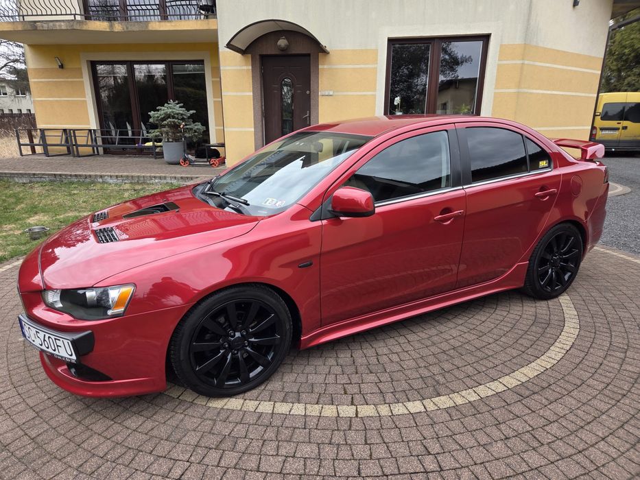 Mitsubishi Lancer Ralliart jak evo sedan super stan