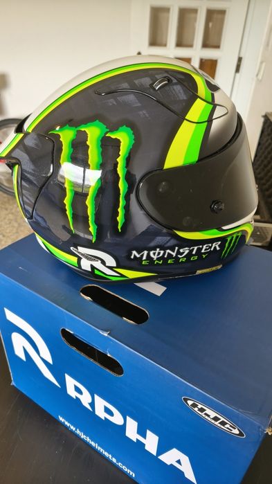Capacete HJC em bom estado