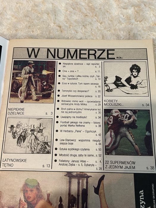 Czasopismo Magazyn PAN listopad 1990 nr 11 PRL