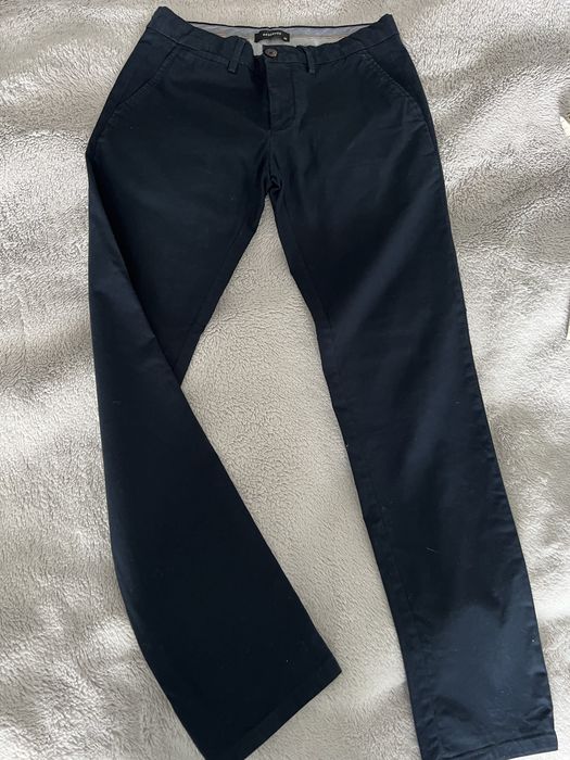 Spodnie garniturowe-98%Cotton roz. 30