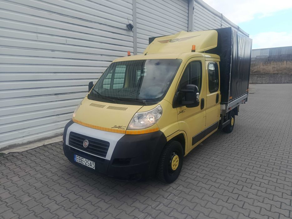 Fiat Ducato Brygadówka Doka 7 Osób Po Remoncie Silnika Salon Polska Faktura Vat 23% Brutto Mocno Doinwestowany