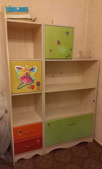 Стінка 2 шафи у дитячу кімнату