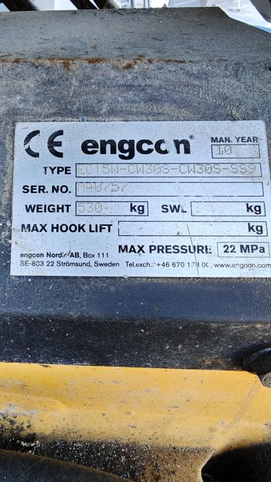 Rototilt głowica obrotowa rotor Engcon ec15