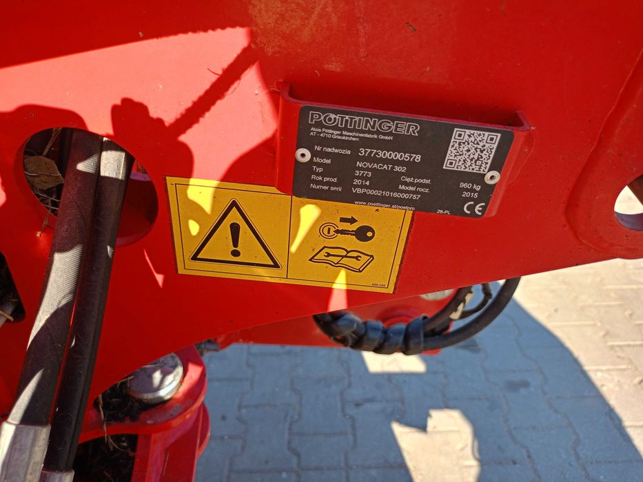 Kosiarka pottinger novacat 302