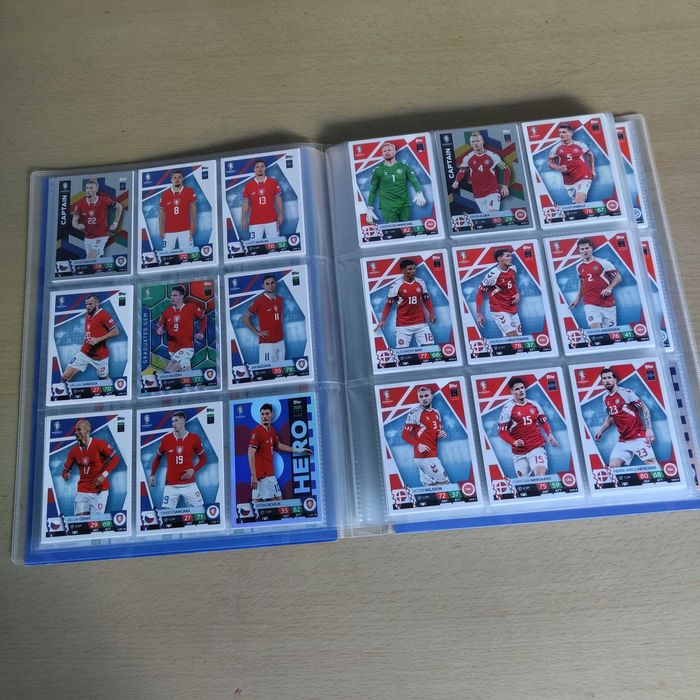 Coleção Base Topps Euro 2024 Coleção