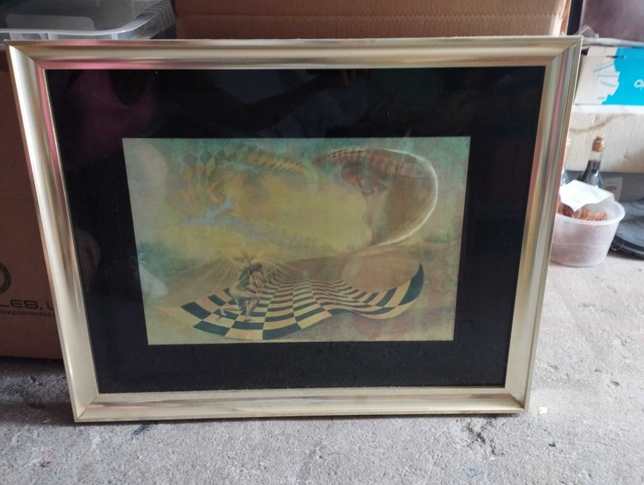 2 quadros de decoração