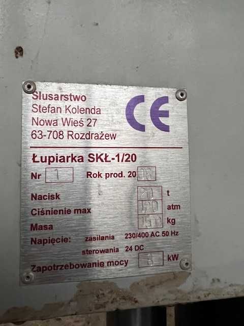 Łupiarka do kamienia