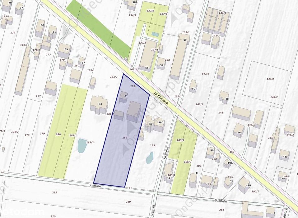 Działka 6600 m2 | Dom 170 m2| Media | 2 dojazdy | Możliwy podział
