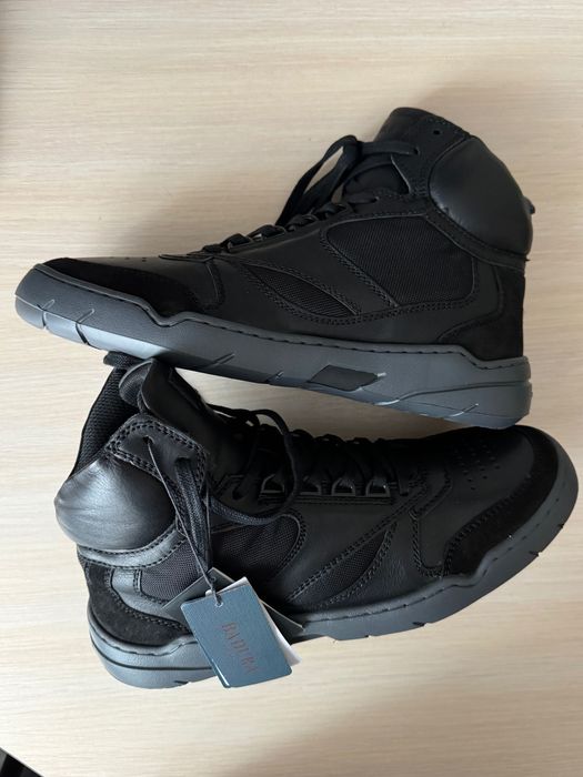 Шкіряні ботинки Бадура