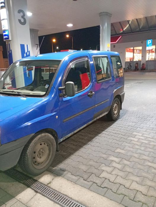 Fiat doblo hak benzyna gaz