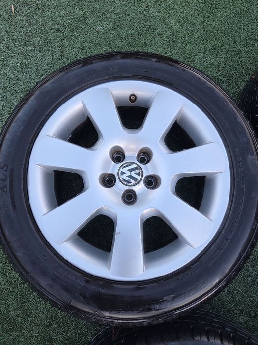 Диски без резини R16 Volkswagen golf титани