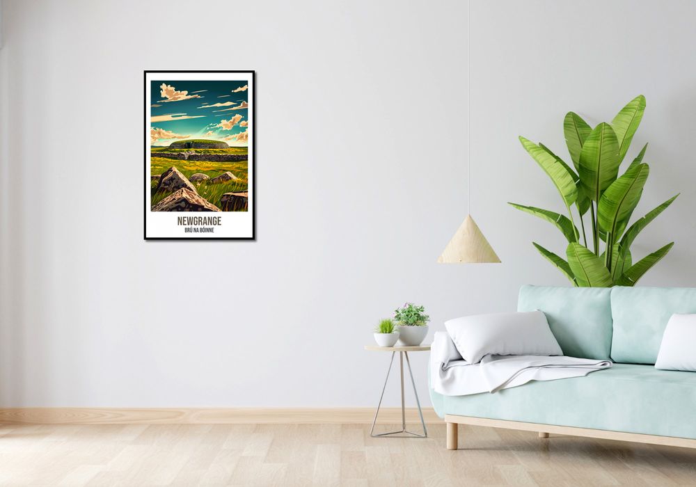 Plakat 53x81cm Newgrange