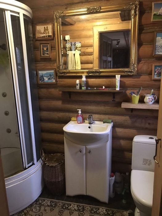 Оренда подобово заміський будинок зі зрубу баня