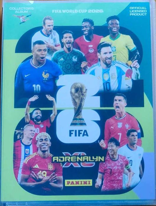 Panini ADRENALYN XL  2026  - Fifa World Cup 2026 - CARTAS