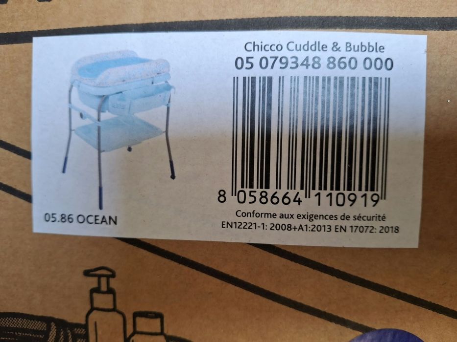 Chicco cuddle & bubble novo