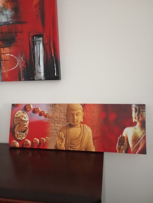 Quadro / tela com Buda
