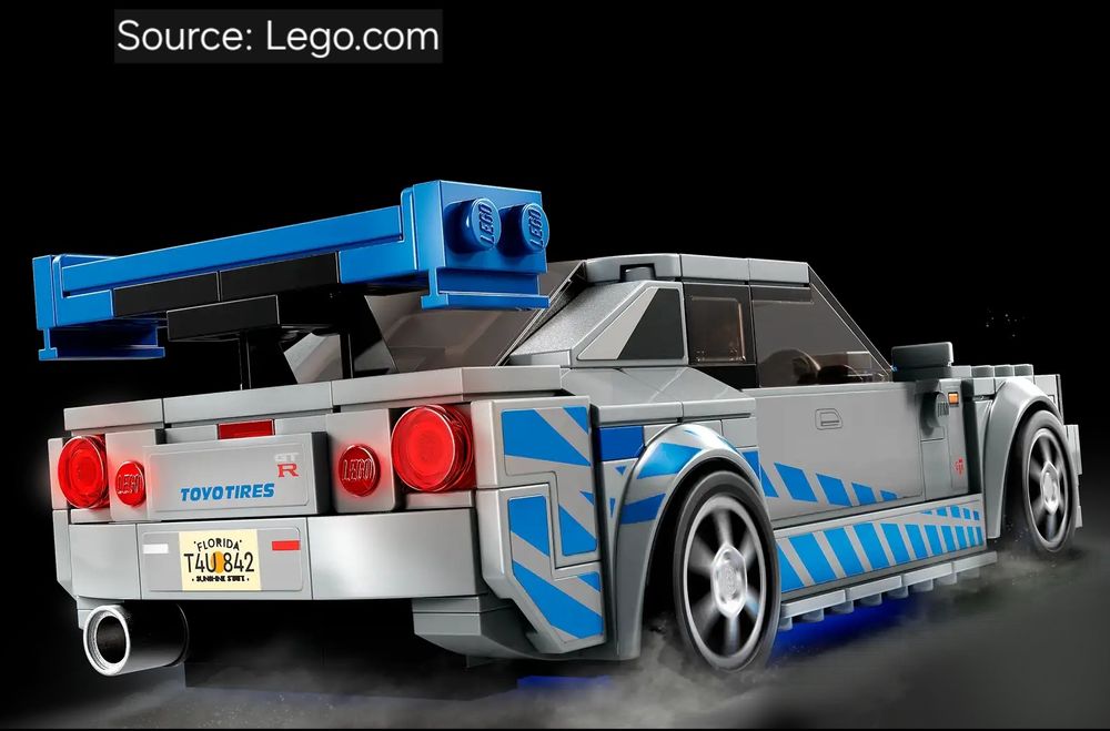 ENVIO GRATIS-LEGO 76917 Nissan Skyline GT-R (R34) (Speed Champions)