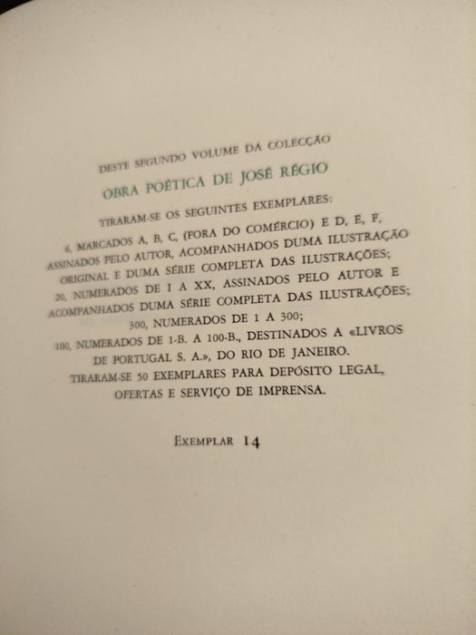 Biografia // José Régio (autografado)