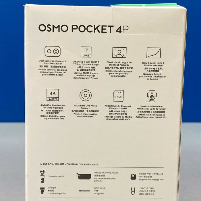DJI Osmo Pocket 4P | Standard Combo | SELADO | 3 ANOS DE GARANTIA