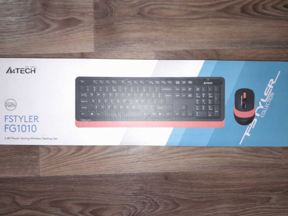 Комплект клавіатура та миша A4Tech F1010 (Orange), A4Tech FG1012 Black