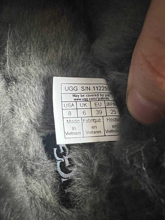 Капці Уггі UGG Tazz Platform Black. Нові. EUR 39