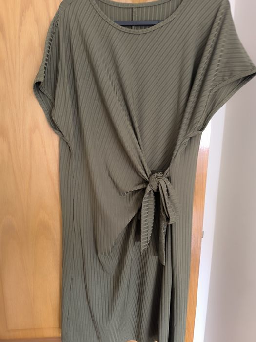 Vestido Shein Caqui Novo
