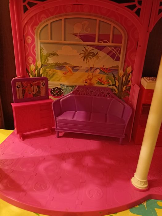 Domek dla lalek barbie