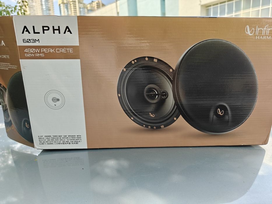 Infinity Alpha 603M 16.5 см 60W RMS | Оригінал | Стан відмінний + БОНУС