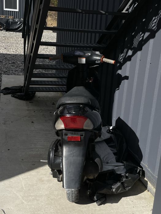 suzuki lets 2 бабочка скутер мопед