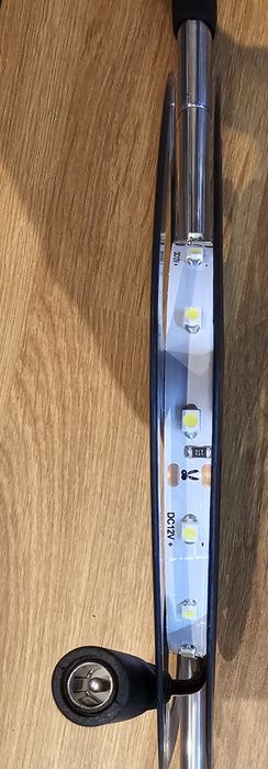 Taśma led biała nowa 2,8m