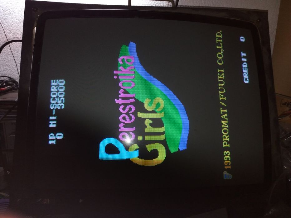 Perestroika Girls Arcade Pcb