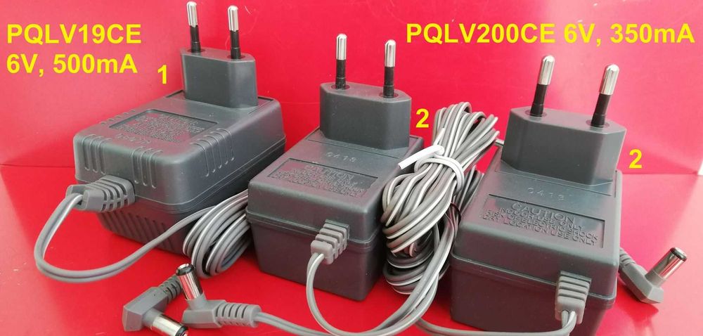 Радиотелефон Panasonic адаптер зарядн. PQLV19CE PQLV200CE 6V 350-500mA