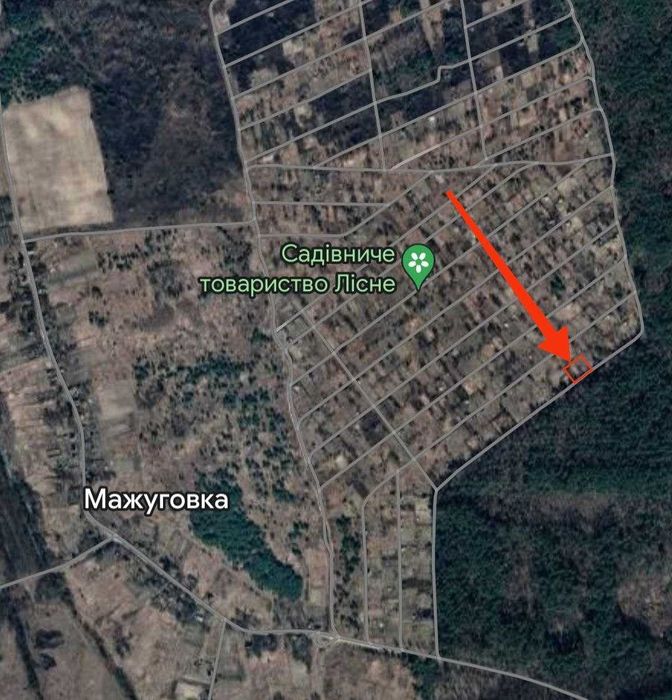 Продам дачу біля лісу - ділянка 15 соток та будинок з опаленням. (SP)