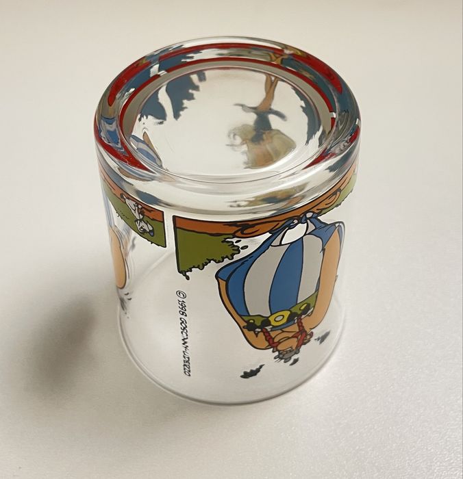 Szklanka bajkowa kolekcjonerska Asterix 1998