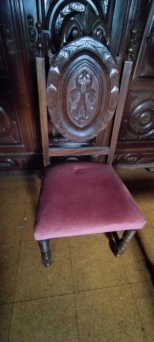 Mobília Completa de Quarto Antiga