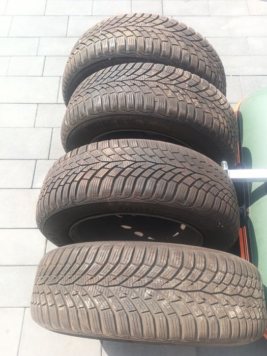 Opony 15 r  z felgami stalowymi OPEL 5x110