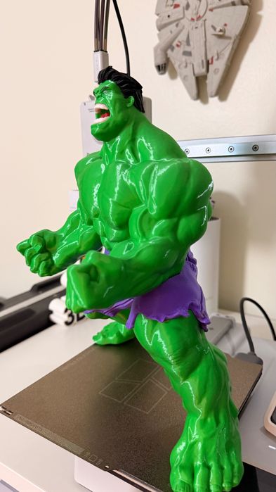Action Figure Hulk - Impressão 3D de Alta Resolução
