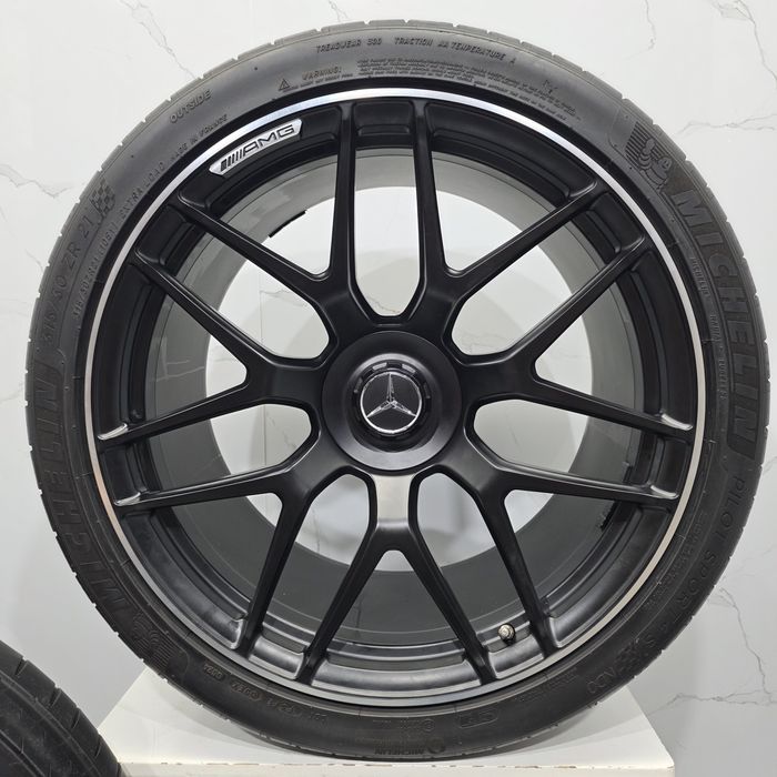 Jantes 21" Originais Mercedes Benz AMG GT 63 S X290 5x112 com pneus