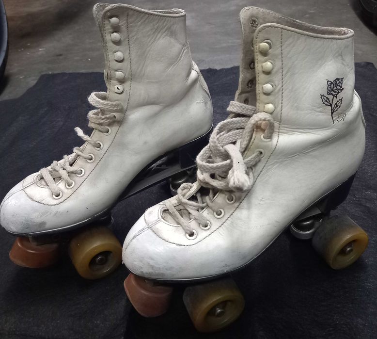 Patins Rosa Alta Competição