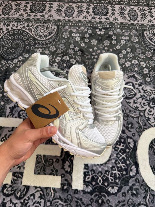 Кросівки Asics Gel-Kayano 14 x JJJound White Silver | Нові / Оригінал | 44