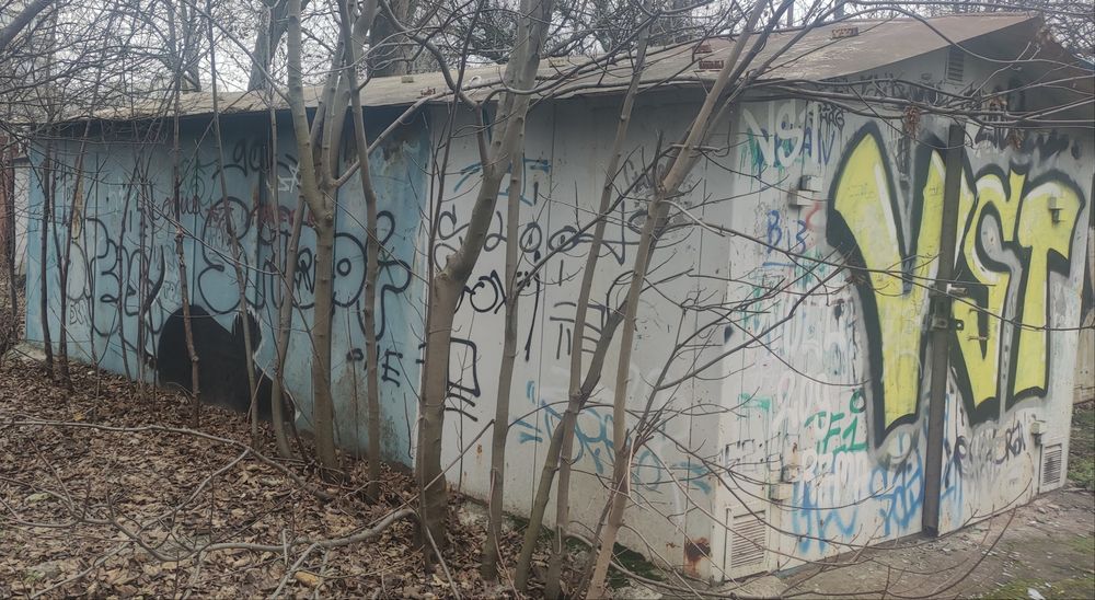 Гараж металлический