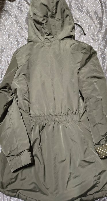 Kurtka dwustronna parka khaki H&S roz. 40