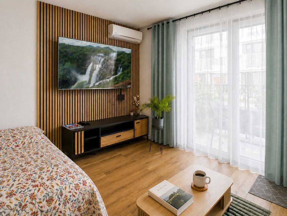 Nowoczesny apartament z miejscem postojowym - Gdańsk Śródmieście ul. Mostek 27 m²